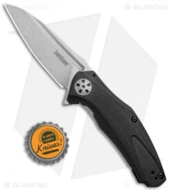 Kershaw Natrix A/O Sub-Frame Lock Knife Black G-10 (3.25" Stonewash) KS7007BK 7 Kershaw Natrix A/O Sub-Frame Lock Knife Black G-10 (3.25" Stonewash) KS7007BK -Knife Discounts Store Kershaw Natrix AO Sub Frame Black G 10 SW 7007 BHQ 52198 jr bottlecap