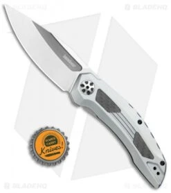 Kershaw Norad Frame Lock Knife Stainless Steel (3.25" Satin) 5510 -Knife Discounts Store Kershaw Norad FL SS Satin 5510 BHQ 106052 jr bottlecap