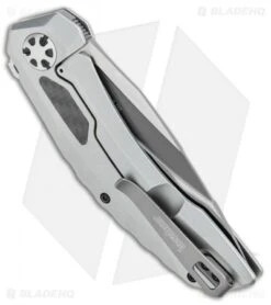 Kershaw Norad Frame Lock Knife Stainless Steel (3.25" Satin) 5510 -Knife Discounts Store Kershaw Norad FL SS Satin 5510 BHQ 106052 jr side