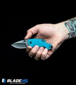 Kershaw Shuffle II Tanto Liner Lock Knife Tan (2.25" BlackWash) 8750TTANBW -Knife Discounts Store Kershaw Shuffle Liner Lock Knife Teal BlackWash 8700TEALBW BHQ 27402 kp in hand web 1