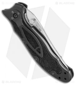Kershaw Steven Seagal 1680 Flipper Knife Ray Skin (3.5" Polish) XXXX -Knife Discounts Store Kershaw Steven Seagal 1680 ray skin polish BHQ 67698 er side