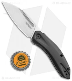 Kershaw Turismo Assisted Opening Knife Black Stainless Steel (2.9" Satin) 5505 -Knife Discounts Store Kershaw Turismo Assisted Opening Black SS Satin 5505 BHQ 94070 jr bottlecap