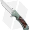 Kizer I.F.T. Frame Lock Knife Titanium (3.1" Stonewash) Ki3452