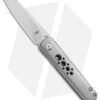 Kizer Lundquist Feist Reverse Tanto Front Flipper Knife Ti (2.8" Satin) Ki3499S
