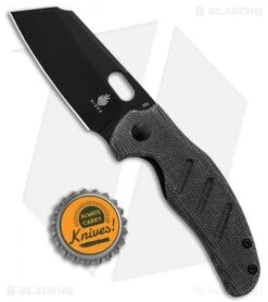 Kizer Mini Sheepdog C01C Liner Lock Black Canvas Micarta (2.6" Black 10V) -Knife Discounts Store Kizer Mini Sheepdog C01C Liner Lock Black Canvas Micarta 2in 6cm Black BHQ 138627 td size