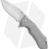 Kizer Uprising Clip Point Frame Lock Knife Titanium (3.6" Stonewash) Ki4491A1