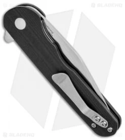 Kizer Vanguard Flashbang A1 Liner Lock Knife Black G-10 (3" Satin N690) V3454N1 -Knife Discounts Store Kizer Vanguard Flashbang A2 LL Black G 10 Satin N690 BHQ 91650 jr side