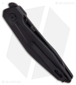 Kizer Vanguard Series Spot Liner Lock Knife Black Aluminum (3" Black) V3620C2 -Knife Discounts Store Kizer Vanguard Series Spot Liner Lock Knife Black Aluminum Black V3620C2 BHQ 180088 kc side 5