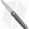MKM Zieba Flame Frame Lock Knife Limited Edition CF (2.9" Damascus)