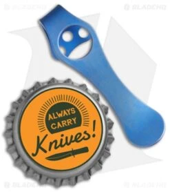 MXG Gear Benchmade Deep Carry Clip #1 - Blue Anodized Titanium -Knife Discounts Store MXG Gear Benchmade Deep Carry Clip 1 Ti Blue Ano Ti BHQ 68842 jr bottlecap