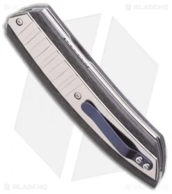 Maserin AM5 Liner Lock Knife Titanium Carbon Fiber (3.25 Satin) 375TT -Knife Discounts Store Maserin AM5 Liner Lock Knife Titanium Carbon Fiber Satin 375TT BHQ 98613 kp side