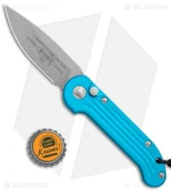 Microtech LUDT Automatic Knife Turquoise (3.4" Apocalyptic) 135-10APTQ -Knife Discounts Store Microtech LUDT Auto Turquoise Apocalyptic 135 10APTQ BHQ 106930 jr bottlecap