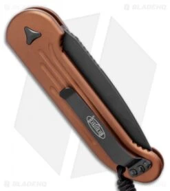 Microtech LUDT Automatic Knife Tan (3.4" Black) 135-1TA -Knife Discounts Store Microtech LUDT Automatic Knife Tan 3.4 Black135 1TA BHQ 8566 LS Side