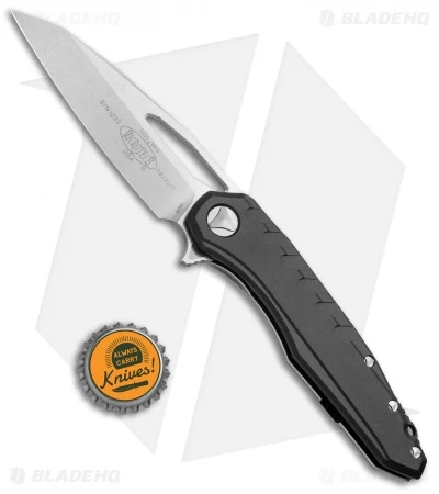 Microtech Sigil MK6 Frame Lock Knife Black Aluminum/Ti (3.75" Stonewash) 4 Microtech Sigil MK6 Frame Lock Knife Black Aluminum/Ti (3.75" Stonewash) - Image 4