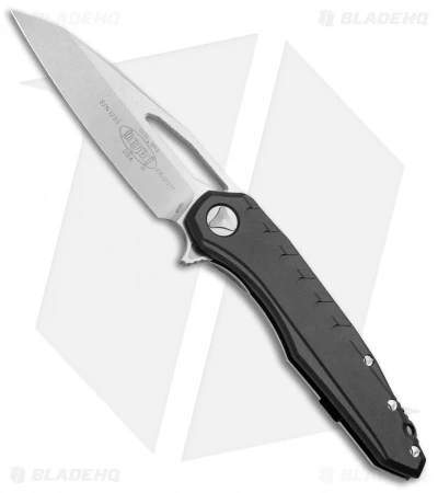 Microtech Sigil MK6 Frame Lock Knife Black Aluminum/Ti (3.75" Stonewash) 1 Microtech Sigil MK6 Frame Lock Knife Black Aluminum/Ti (3.75" Stonewash)