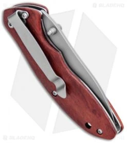 Old Timer Assisted Opening Knife Rosewood (3" Bead Blast) 1100030 -Knife Discounts Store Old Timer Assisted Opening Rosewood BB 1100030 BHQ 93620 jr side