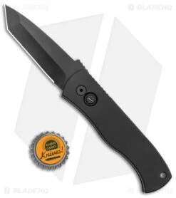 Pro-Tech Emerson CQC7 Operator Tanto Auto Knife Black Aluminum (3.25" Black) -Knife Discounts Store Pro Tech Strider SnG Operator Series GXII Auto Tritium Black BHQ 136050 jr bottlecap