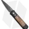 Pro-Tech Custom Godson Automatic Knife Koa Wood (3.15" Damascus) 7KOA-DM