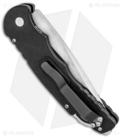 Pro-Tech TR-4 Custom Automatic Knife Feather Texture (4" Compound Mirror Polish) -Knife Discounts Store Protech TR 4 Custom Auto Feather Texture Compound Mirror Polish BHQ 93721 jr side