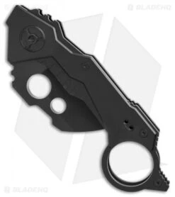 Quartermaster B.A. Baracas QTR-2ZLT Karambit Frame Lock Knife (2.25" Limo Tint) -Knife Discounts Store Quartermaster BA baracas OTR 2ZLT karambit limo tint BHQ 23852 er spine