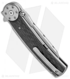 Reate Knives Reate J.A.C.K. 2.0 Integral Frame Lock Knife Wire Wheel Ti/CF (3.94" Satin) -Knife Discounts Store REATE J.A.C.K. 2.0 Integral FL Wire Wheel Ti CF Satin BHQ 103229 jr side