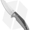 Reate Knives Reate K-1 Frame Lock Flipper Knife Marble Carbon Fiber/Ti (3.8" M390 Hand Satin)