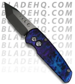 309 Pro-Tech Runt 3 Automatic Knife (Blue Jazz / Two Tone PLN)