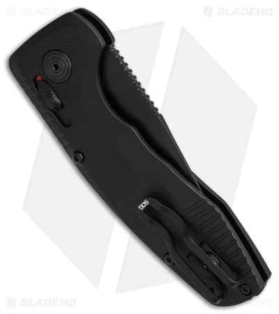 SOG Knives SOG-TAC AU Compact Automatic Knife CA Special Black (2" Black) 3 SOG Knives SOG-TAC AU Compact Automatic Knife CA Special Black (2" Black) - Image 3