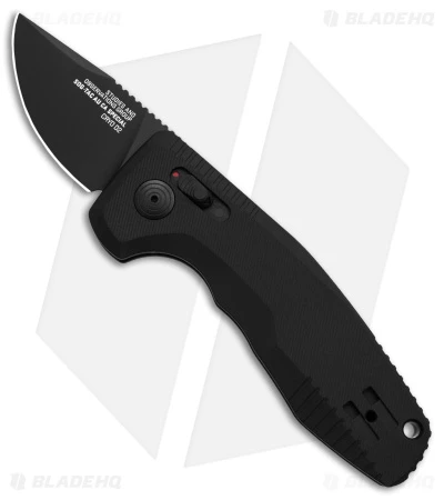 SOG Knives SOG-TAC AU Compact Automatic Knife CA Special Black (2" Black) 1 SOG Knives SOG-TAC AU Compact Automatic Knife CA Special Black (2" Black)