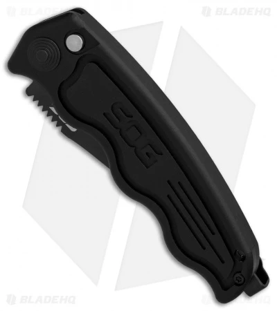 SOG-TAC California Special Automatic Knife (1.9" Black) ST-14 3 SOG-TAC California Special Automatic Knife (1.9" Black) ST-14 - Image 3