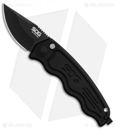 SOG-TAC California Special Automatic Knife (1.9" Black) ST-14 1 SOG-TAC California Special Automatic Knife (1.9" Black) ST-14