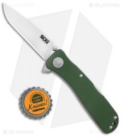 SOG Twitch II Spring Assisted Knife Moss (2.68" Satin) TWI210-BX 7 SOG Twitch II Spring Assisted Knife Moss (2.68" Satin) TWI210-BX -Knife Discounts Store SOG Twitch II SA Moss Satin TWI210 BX BHQ 104062 jr bottlecap