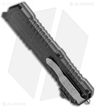 Schrade Viper OTF Assisted Opening Knife (3.5" Black) SCHOTF3B 3 Schrade Viper OTF Assisted Opening Knife (3.5" Black) SCHOTF3B - Image 3