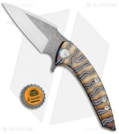 Sergey Rogovets Knives Model 113 Flipper Knife Ti (3.5" Acid SW/ Satin) 9 Sergey Rogovets Knives Model 113 Flipper Knife Ti (3.5" Acid SW/ Satin) -Knife Discounts Store Sergey Rogovets Knives Model 113 Flipper Ti Acid SW Satin BHQ 84513 jr bottlecap