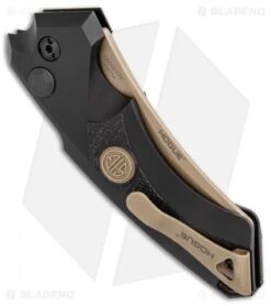 Hogue Sig Sauer EX-A05 Wharncliffe Automatic Knife Black (3.5" FDE) 36520 6 Hogue Sig Sauer EX-A05 Wharncliffe Automatic Knife Black (3.5" FDE) 36520 -Knife Discounts Store Sig Knives EX A05 Spear Point FDE SW BHQ 84599 jr side