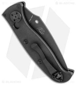 Spyderco Autonomy 2 Automatic Knife Black G-10 (3.5" Black LC200N) C165GPBBK2 -Knife Discounts Store Spyderco Autonomy 2 Automatic Black G 10 Black C165GPBBK2 BHQ 116292 jr side