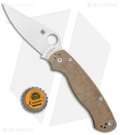 Spyderco Paramilitary 2 Knife Brown Micarta (3.4" Cru-Wear) C81MPCW2 7 Spyderco Paramilitary 2 Knife Brown Micarta (3.4" Cru-Wear) C81MPCW2 -Knife Discounts Store Spyderco Paramilitary 2 Brown Micarta Cru Wear C81MPCW2 BHQ 121028 jr bottlecap