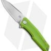 Stedemon Knife Co. ZKC C02 Liner Lock Knife Green G-10 (3.75" Satin)