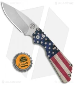 Strider + Pro-Tech PT Automatic Knife Custom PK Ano Vintage USA Flag (2.75" SW ) -Knife Discounts Store Strider Protech PT Auto Custom PK Anodized Vintage USA Flag 23USA 3 BHQ 84940 jr bottlecap