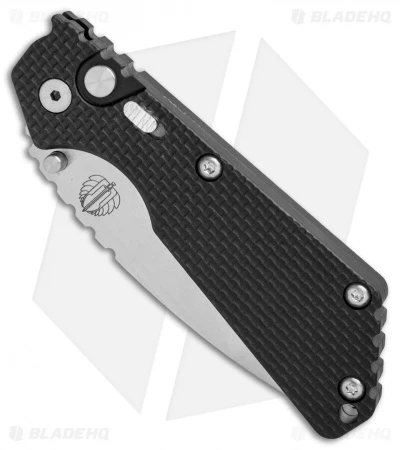 Strider + Pro-Tech SnG Automatic Knife Knurled W/Safety (3.5" Stonewash Serr) 3 Strider + Pro-Tech SnG Automatic Knife Knurled W/Safety (3.5" Stonewash Serr) - Image 3
