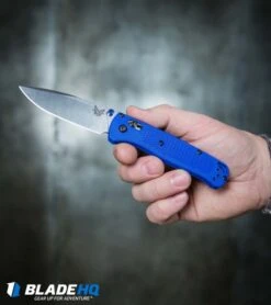Benchmade Bugout AXIS Lock Pocket Knife Blue (3.24" Satin) 535 -Knife Discounts Store Untitled 29
