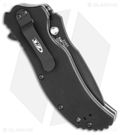 Zero Tolerance 0350 Assisted Opening Knife Tritium Black G-10 (3.25" Black) 3 Zero Tolerance 0350 Assisted Opening Knife Tritium Black G-10 (3.25" Black) - Image 3