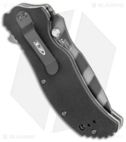 Zero Tolerance 0350 A/O Knife Hyena Brown G-10 (3.25" Tiger Stripe) -Knife Discounts Store Zero Tolerance LL Yyena Brown Zebra Blade BHQ 135425 jr side