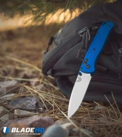 Benchmade Bugout AXIS Lock Pocket Knife Blue (3.24" Satin) 535 -Knife Discounts Store benchmade bugout 535 BHQ 74149 dl