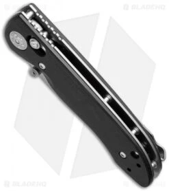 Benchmade Foray AXIS Lock Knife Black G-10 (3.24" Satin Serr) 698S -Knife Discounts Store benchmade foray axis 698s bottom cm