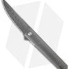 Boker Kwaiken Flipper Knife Titanium (3.5" Damasteel) 01BO297DAM