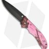 Buck Knives Buck BHW Bantam Pink Camo Lockback Knife (3.625" Black)