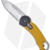 Buck Knives Buck Redpoint Button Lock Knife Yellow (2.75" Satin Serr) 0750YWX