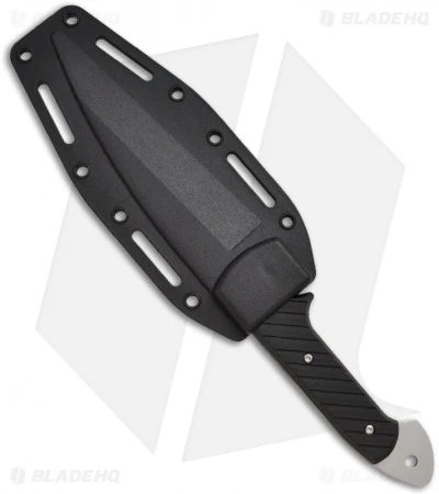 CRKT Crawford/Kasper Dragon Fixed Blade Knife Black G-10 (4.5" Black) 2 CRKT Crawford/Kasper Dragon Fixed Blade Knife Black G-10 (4.5" Black) - Image 2