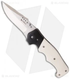 CRKT The Natural Spring Assisted Knife White Bone & G10 (3.88" Satin Plain) 7085